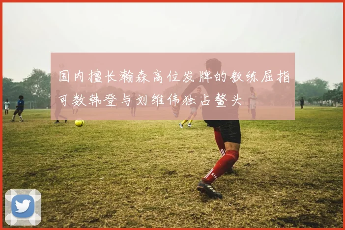 国内擅长瀚森高位发牌的教练屈指可数韩登与刘维伟独占鳌头